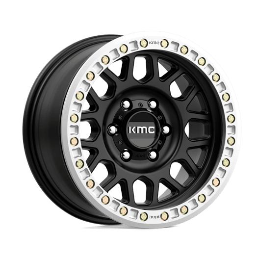 KMC KM234 GRENADE DESERT BEADLOCK 17x8.5 Satin Black 6x135 0mm