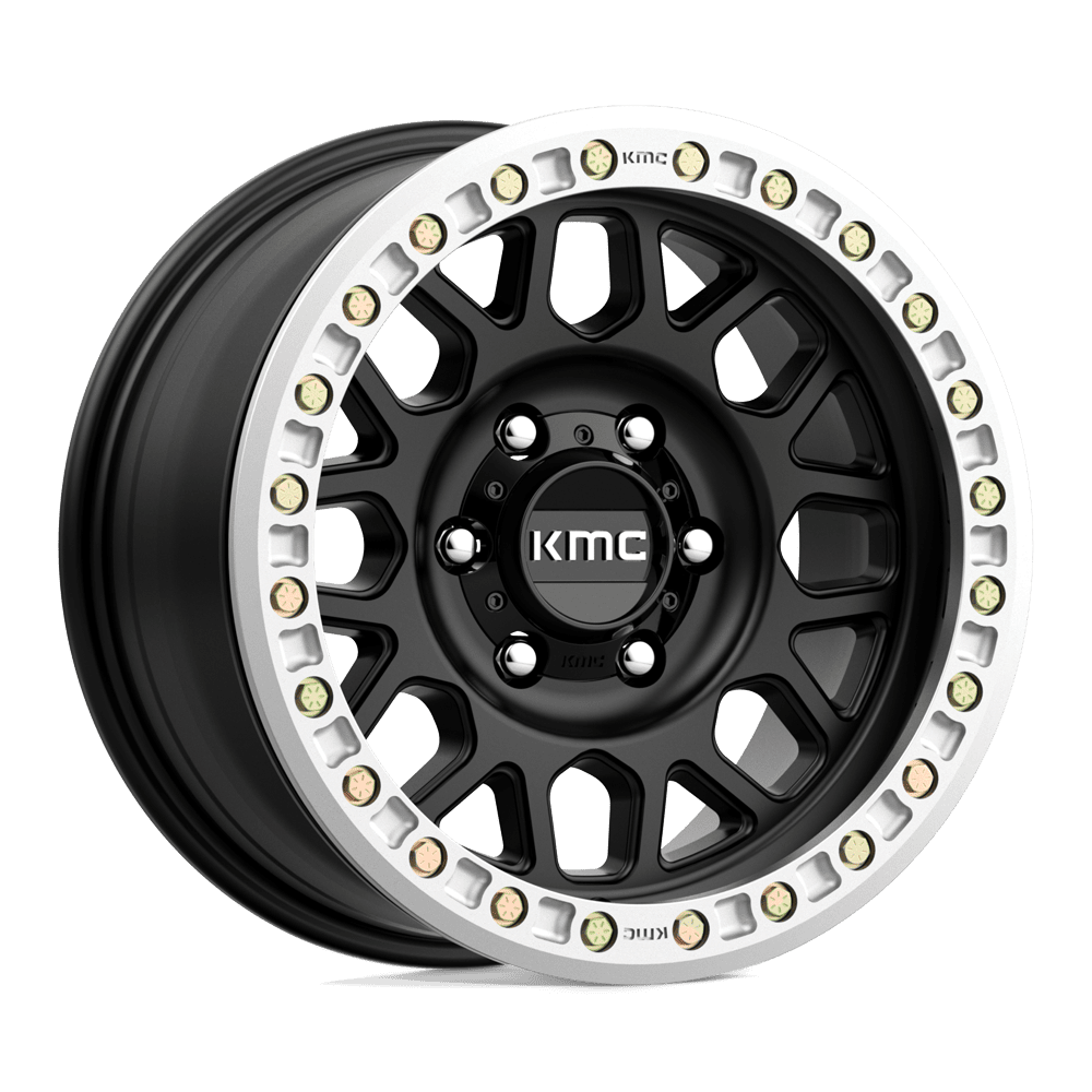 KMC KM234 GRENADE DESERT BEADLOCK 17x8.5 Satin Black 6x135 0mm