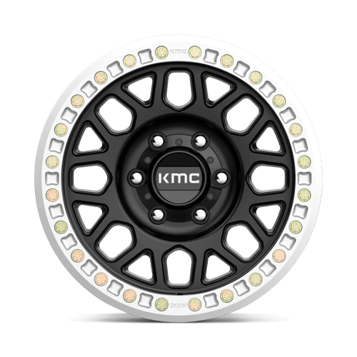 KMC KM234 GRENADE DESERT BEADLOCK 17x8.5 Satin Black 6x135 0mm
