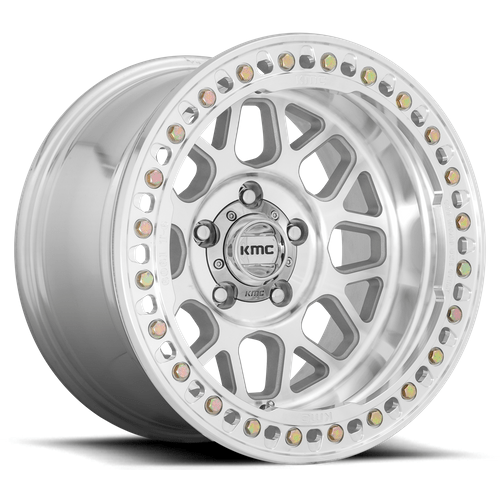 KMC KM235 GRENADE CRAWL BEADLOCK 18x9 Machined 6x135 10mm
