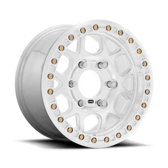 KMC KM444 MESA FORGED BEADLOCK 17x9 Raw Machined 6x135 0mm
