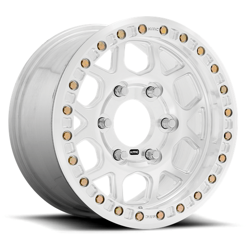 KMC KM444 MESA FORGED BEADLOCK 17x9 Raw Machined 6x135 25mm