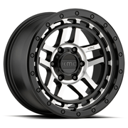KMC KM540 RECON 18x8.5 Satin Black Machined 6x135 0mm