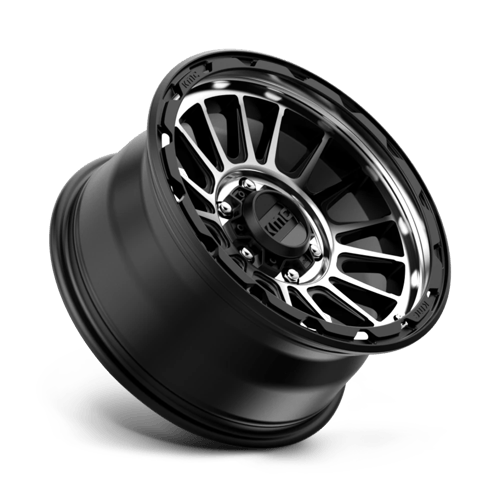 KMC KM542 IMPACT 17x8.5 Satin Black Machined 6x135 0mm