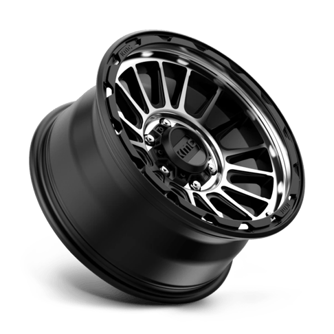 KMC KM542 IMPACT 17x8.5 Satin Black Machined 6x135 0mm