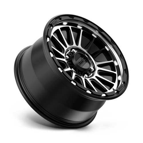 KMC KM542 IMPACT 17x9 Satin Black Machined 6x135 18mm