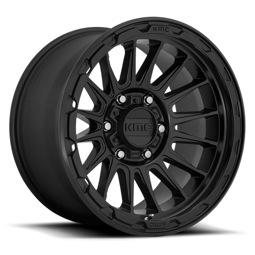 KMC KM542 IMPACT 17x8 Satin Black 5x114.3 35mm
