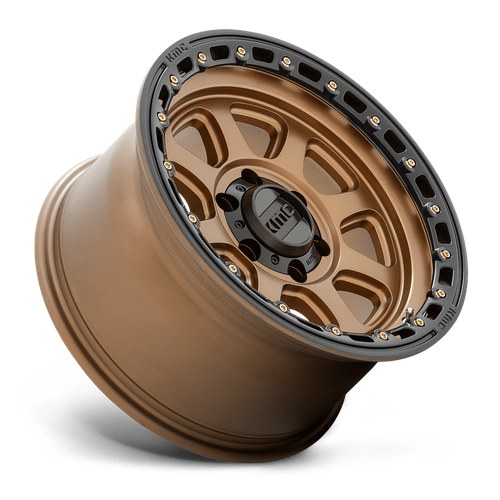 KMC KM548 CHASE 20x9 Matte Bronze W/ Black Lip 6x135 18mm
