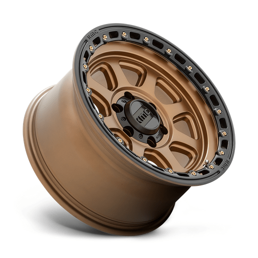 KMC KM548 CHASE 20x9 Matte Bronze W/ Black Lip 6x135 18mm