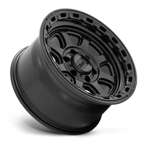 KMC KM548 CHASE 20x9 Satin Black W/ Gloss Black Lip 6x135 18mm