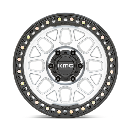 KMC KM549 GRS 17x9 Machined W/ Satin Black Lip 6x135 0mm