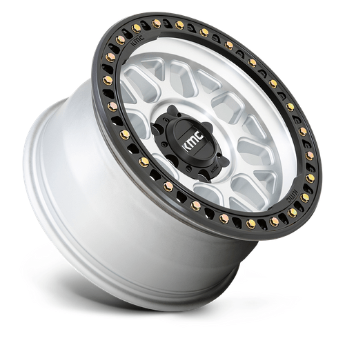 KMC KM549 GRS 17x8.5 Machined W/ Satin Black Lip 6x135 0mm