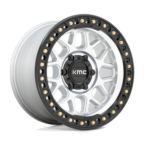 KMC KM549 GRS 18x8.5 Machined W/ Satin Black Lip 6x135 0mm