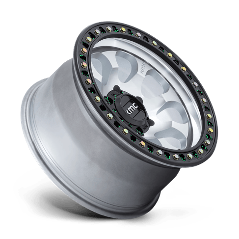 KMC KM550 RIOT SBL 18x9 Machined W/ Satin Black Lip 6x135 18mm