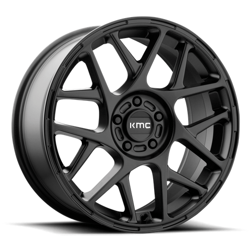 KMC KM708 BULLY 17x8 Satin Black 5x114.3 38mm