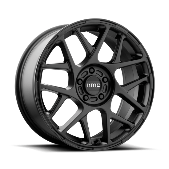 KMC KM708 BULLY 17x8 Satin Black 5x114.3 38mm