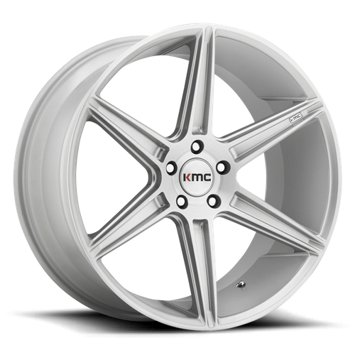 KMC KM711 PRISM 20x10.5 Brushed Silver 5x114.3 45mm