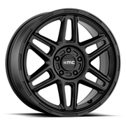 KMC KM716 NOMAD 17x8 Satin Black 5x114.3 38mm