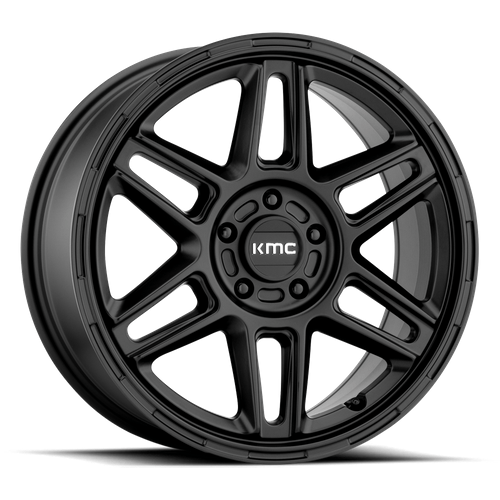 KMC KM716 NOMAD 17x8 Satin Black 5x114.3 38mm