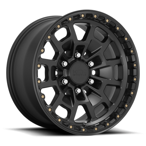 KMC KM718 SUMMIT 17x8.5 Satin Black 6x135 0mm