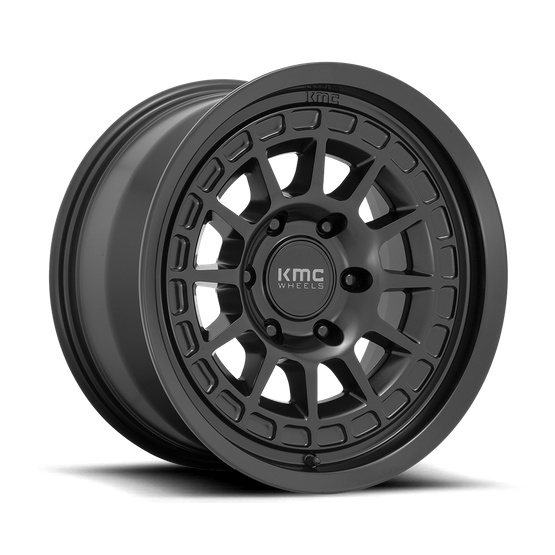 KMC KM719 CANYON 17x8.5 Satin Black 6x135 0mm