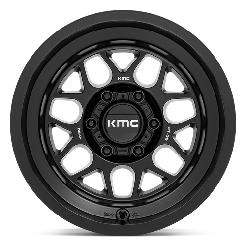 KMC KM725 TERRA 18x8.5 Satin Black 6x135 0mm