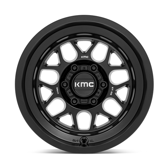 KMC KM725 TERRA 18x8.5 Satin Black 6x135 0mm