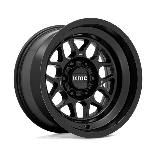 KMC KM725 TERRA 17x8.5 Satin Black 6x135 0mm