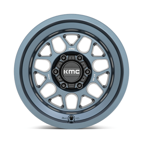 KMC KM725 TERRA 17x8.5 Metallic Blue 6x135 0mm