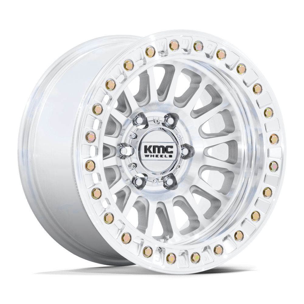 KMC KM239 IMPACT BEADLOCK 17x9 Machined 6x135 1mm