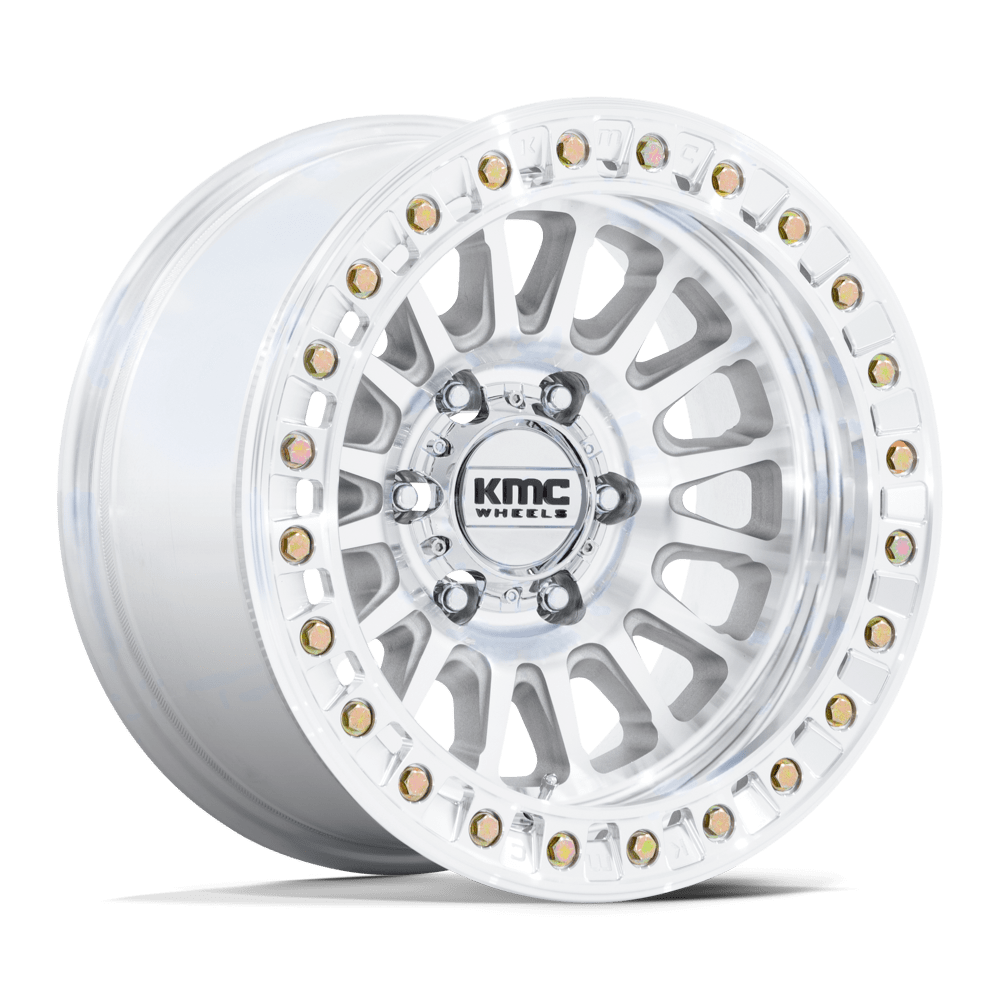 KMC KM239 IMPACT BEADLOCK 17x9 Machined 6x135 25mm