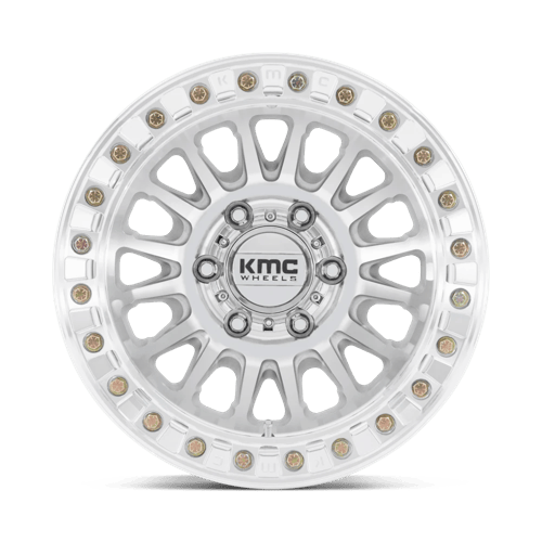 KMC KM239 IMPACT BEADLOCK 17x9 Machined 6x135 -12mm