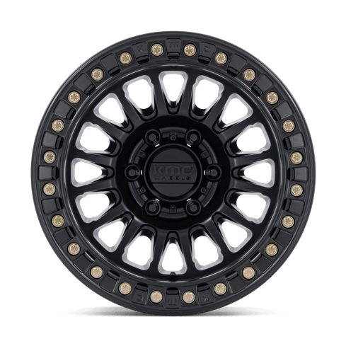 KMC KM239 IMPACT BEADLOCK 17x9 Matte Black 6x135 -12mm