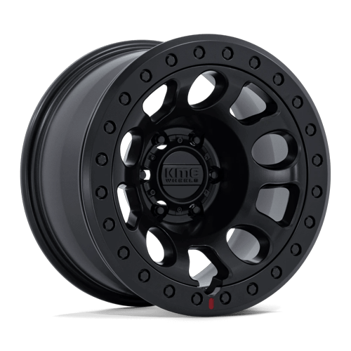 KMC KM241 E25 BEADLOCK 17x9 Blackout 6x135 1mm