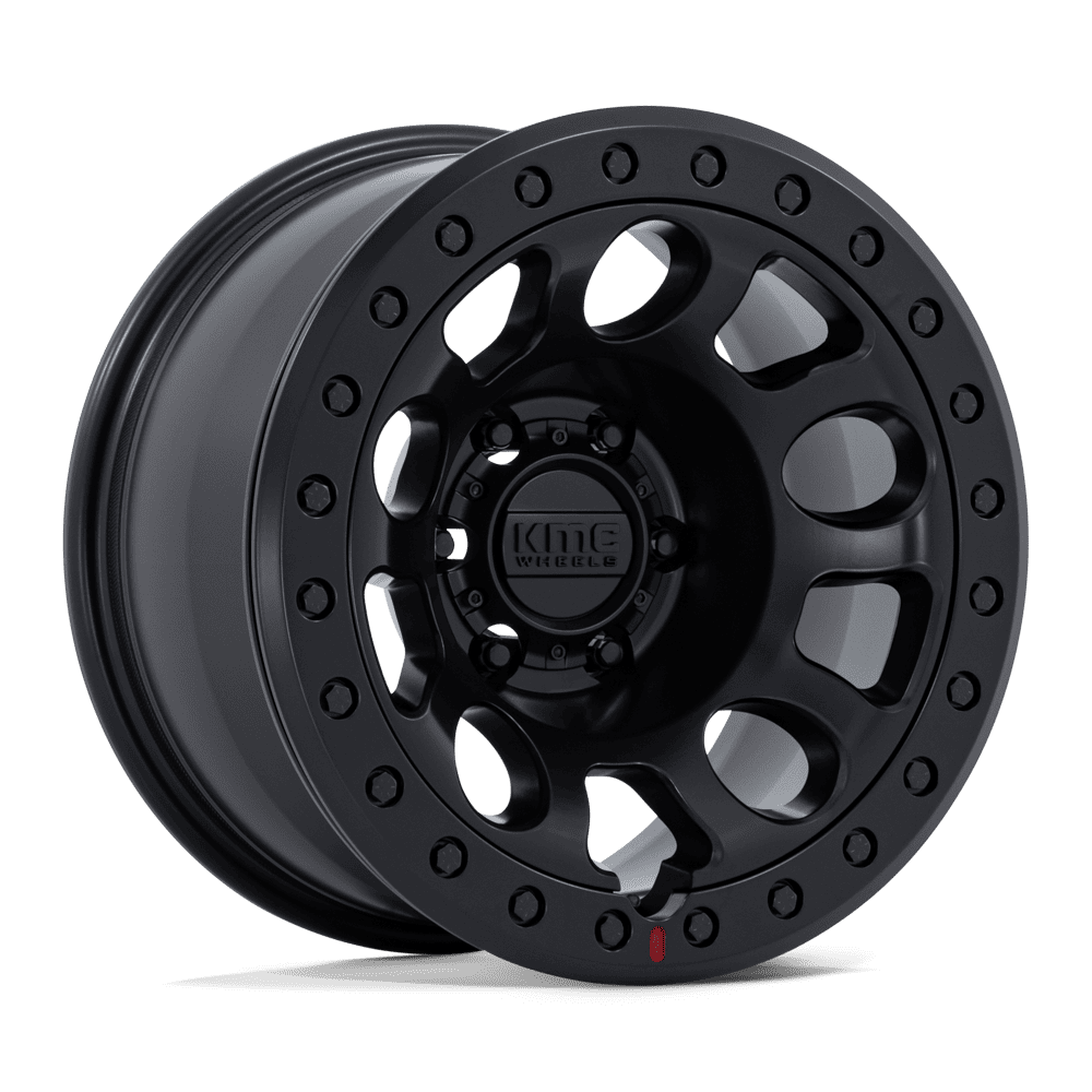 KMC KM241 E25 BEADLOCK 17x9 Blackout 6x135 1mm