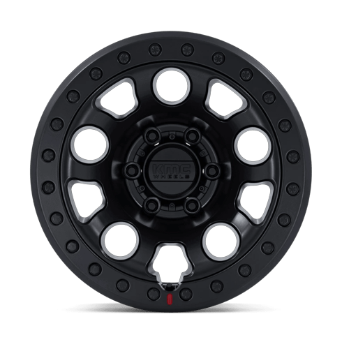 KMC KM241 E25 BEADLOCK 17x9 Blackout 6x135 1mm