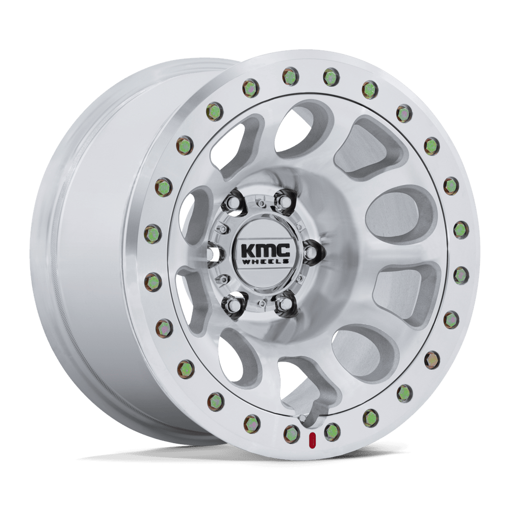 KMC KM241 E25 BEADLOCK 17x9 Machined 6x135 1mm