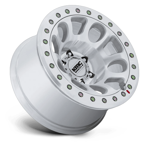 KMC KM241 E25 BEADLOCK 17x9 Machined 6x135 1mm