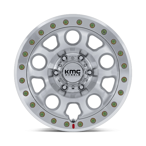 KMC KM241 E25 BEADLOCK 17x9 Machined 6x135 -12mm
