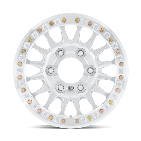 KMC KM445 IMPACT FORGED BEADLOCK 17x9 Raw Machined 6x135 25mm