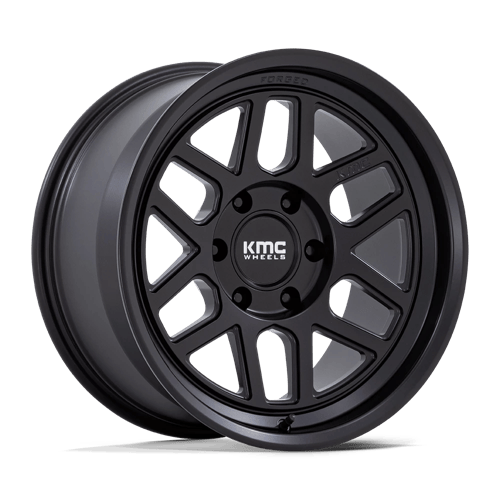 KMC KM446 MESA FORGED MONOBLOCK 18x9 Satin Black 6x135 18mm
