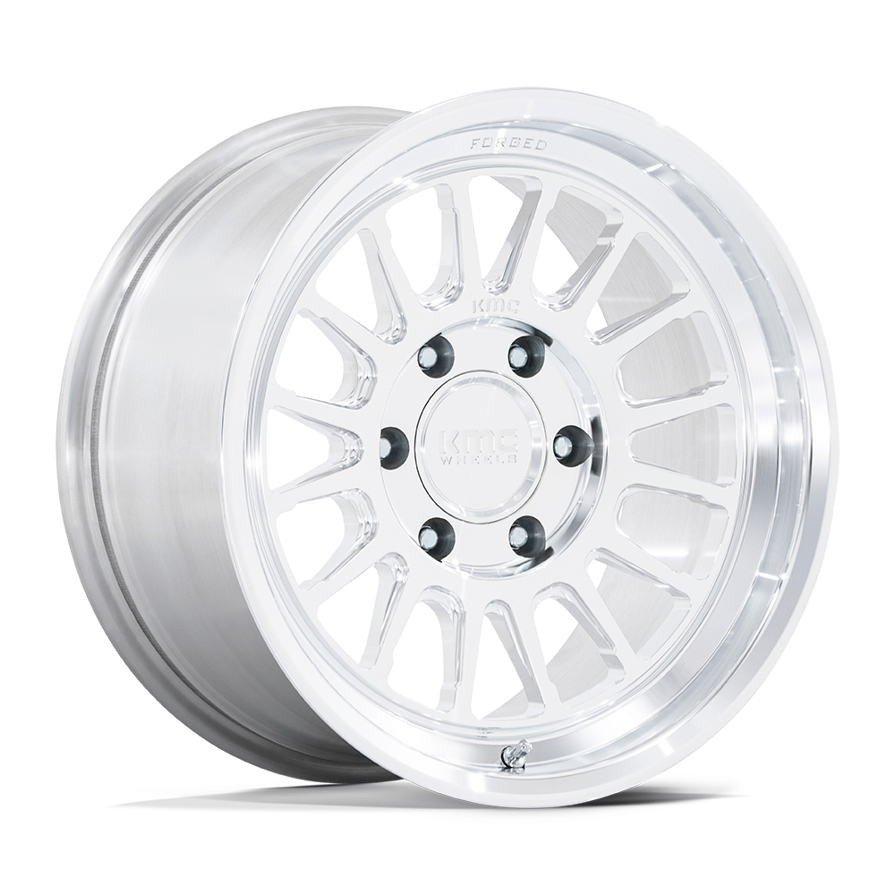 KMC KM447 IMPACT FORGED MONOBLOCK 18x9 Raw Machined 6x135 -12mm