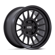 KMC KM447 IMPACT FORGED MONOBLOCK 18x9 Satin Black 6x135 18mm