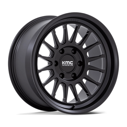 KMC KM447 IMPACT FORGED MONOBLOCK 18x9 Satin Black 6x135 18mm