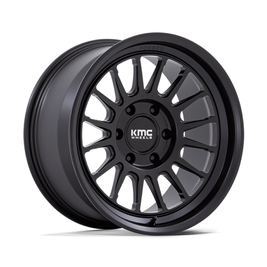 KMC KM447 IMPACT FORGED MONOBLOCK 18x9 Satin Black 6x135 -12mm