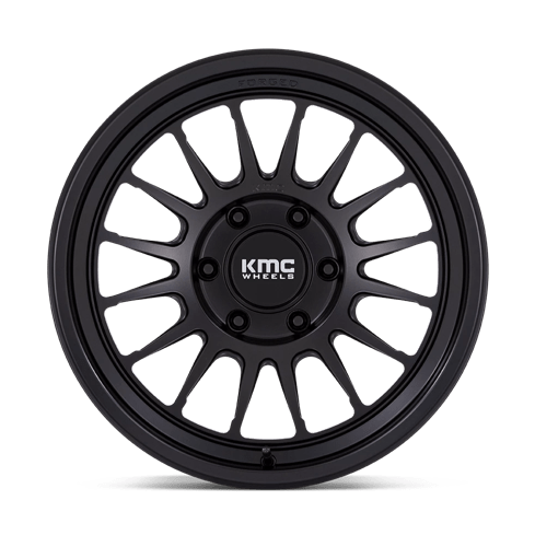 KMC KM447 IMPACT FORGED MONOBLOCK 18x9 Satin Black 6x135 -12mm