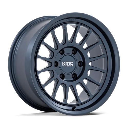 KMC KM447 IMPACT FORGED MONOBLOCK 17x8.5 Metallic Blue 6x135 0mm