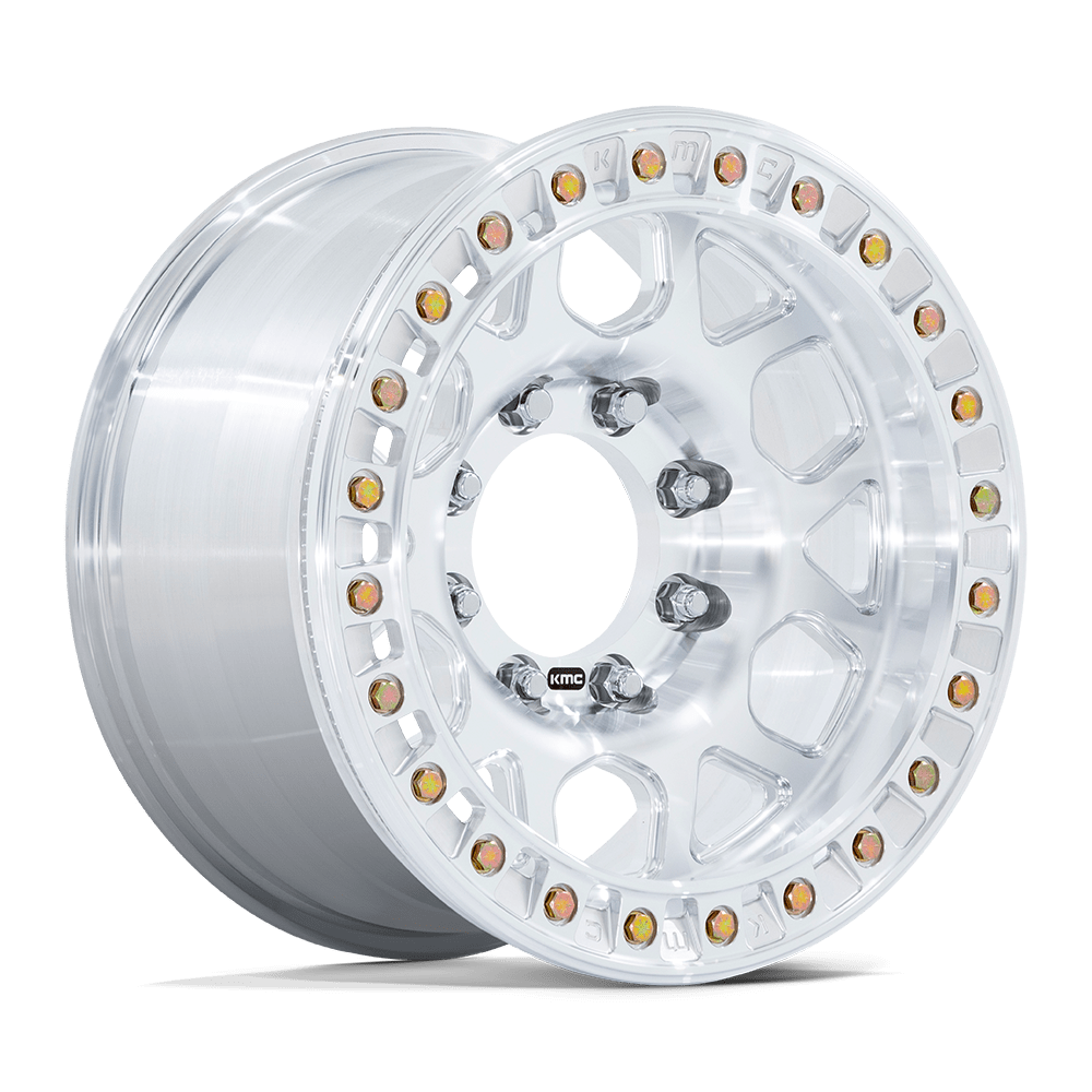 KMC KM450 MESA FORGED BEADLOCK 17x9 Raw Machined 6x135 -12mm