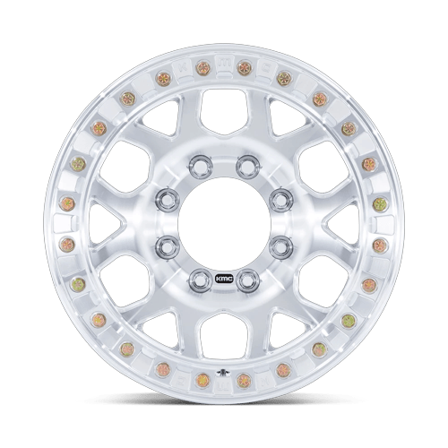 KMC KM450 MESA FORGED BEADLOCK 17x9 Raw Machined 5x114.3 25mm