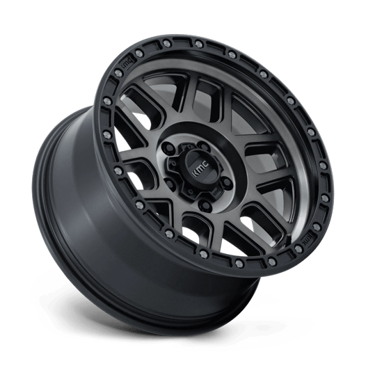 KMC KM544 MESA 17x8.5 Satin Black W/ Gray Tint 6x135 0mm